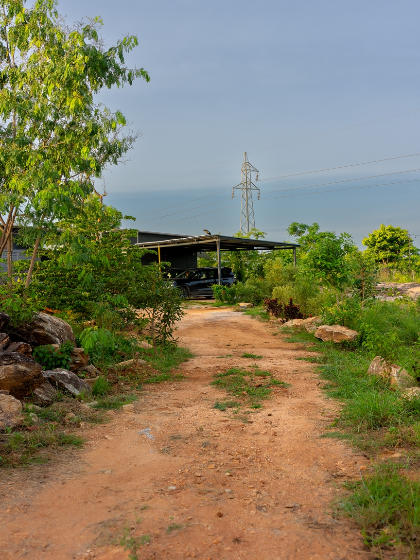Farm stay entrance